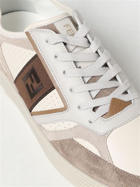 fendi sneakers beige|Fendi sneakers price.